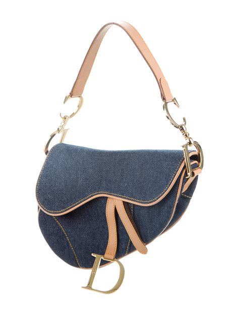 christian dior bag denim|christian dior bag saddle.